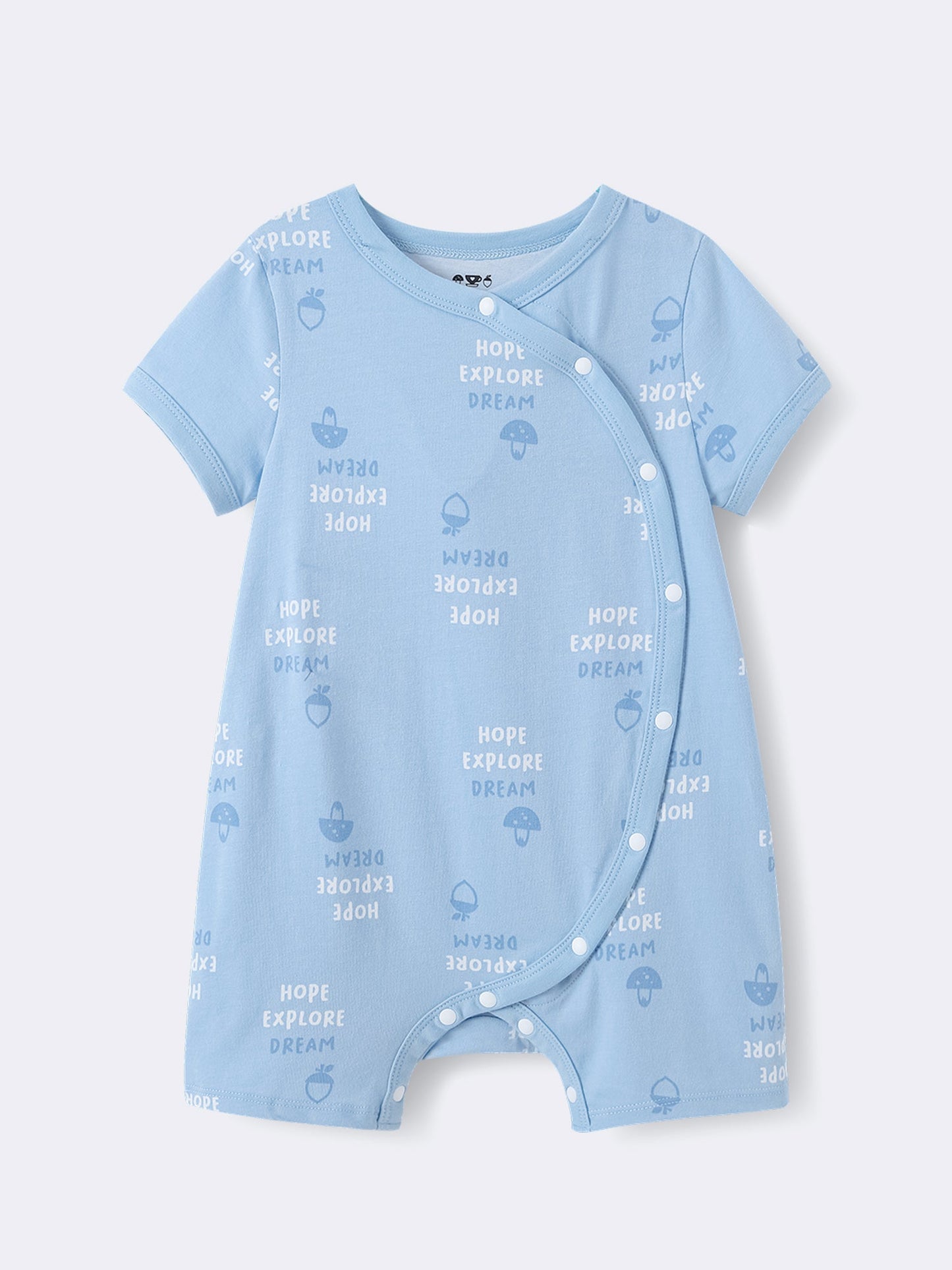 Baby Short Sleeve Romper 2 Pieces Set