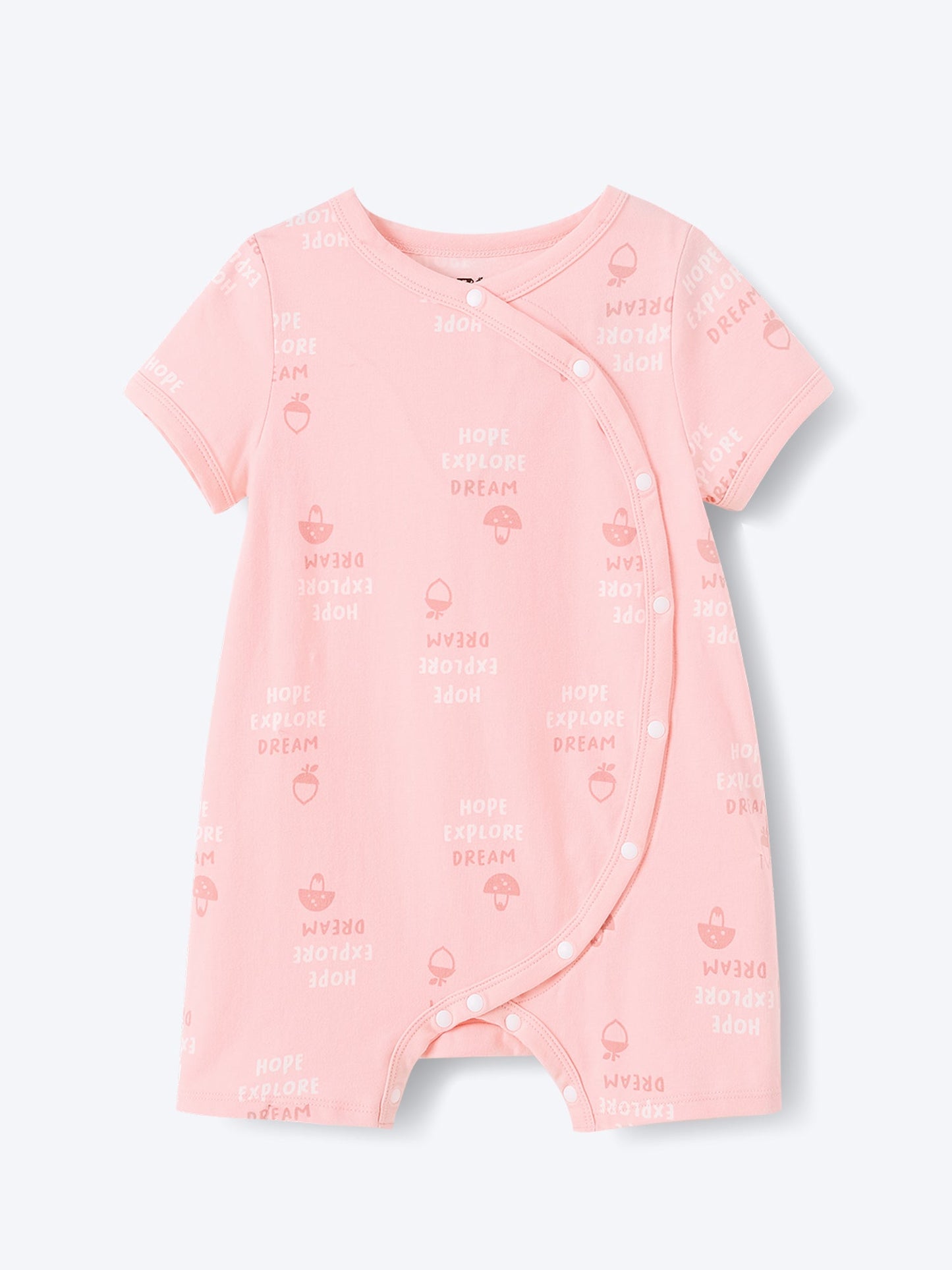 Baby Short Sleeve Romper 2 Pieces Set