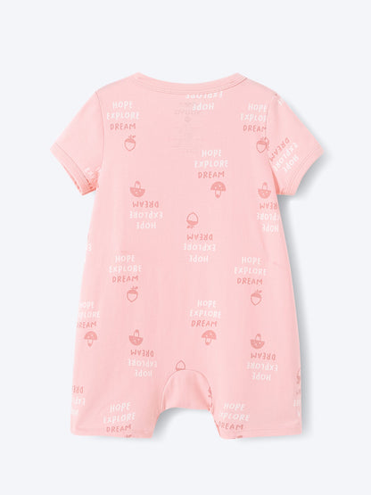 Baby Short Sleeve Romper 2 Pieces Set