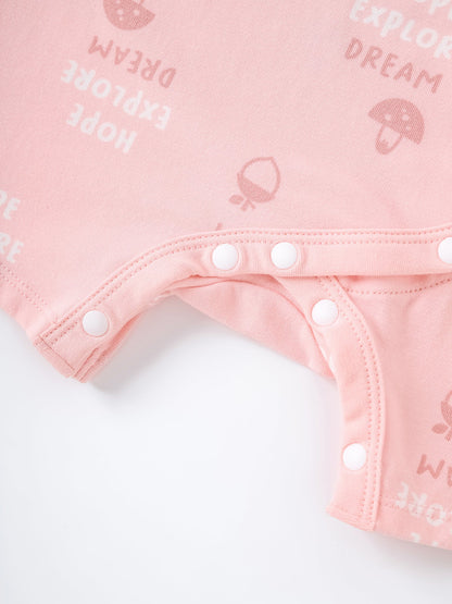 Baby Short Sleeve Romper 2 Pieces Set