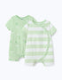 Baby Short Sleeve Romper 2 Pieces Set