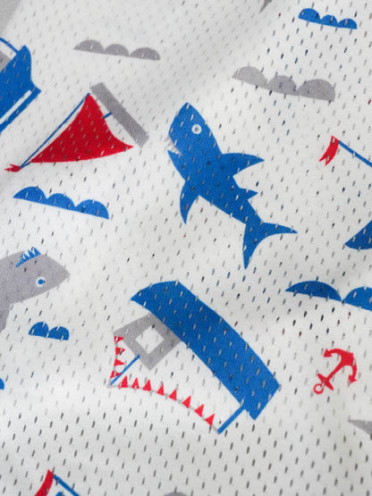 Dogs' Allover Print Vest