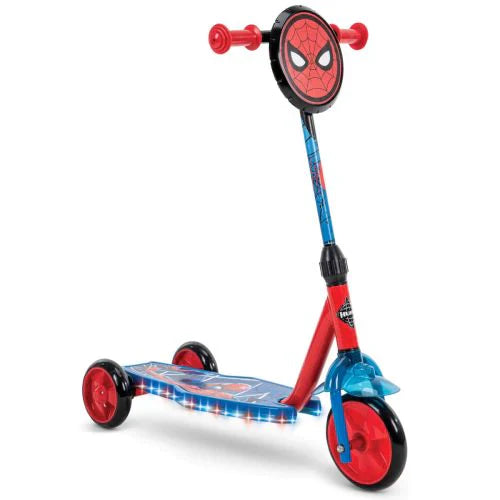 Huffy Huffy - Marvel Spider-Man Preschool Electro-Light Quick Connect Scooter Scooters